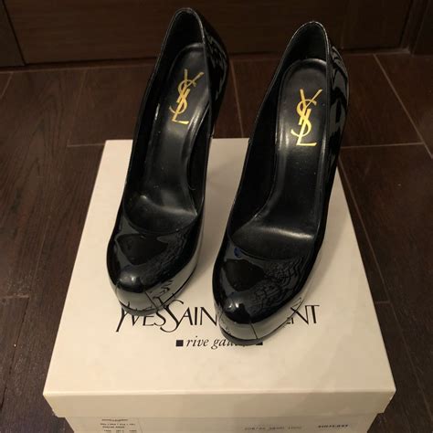 ysl tribtoo black patent|Ysl Tribtoo .